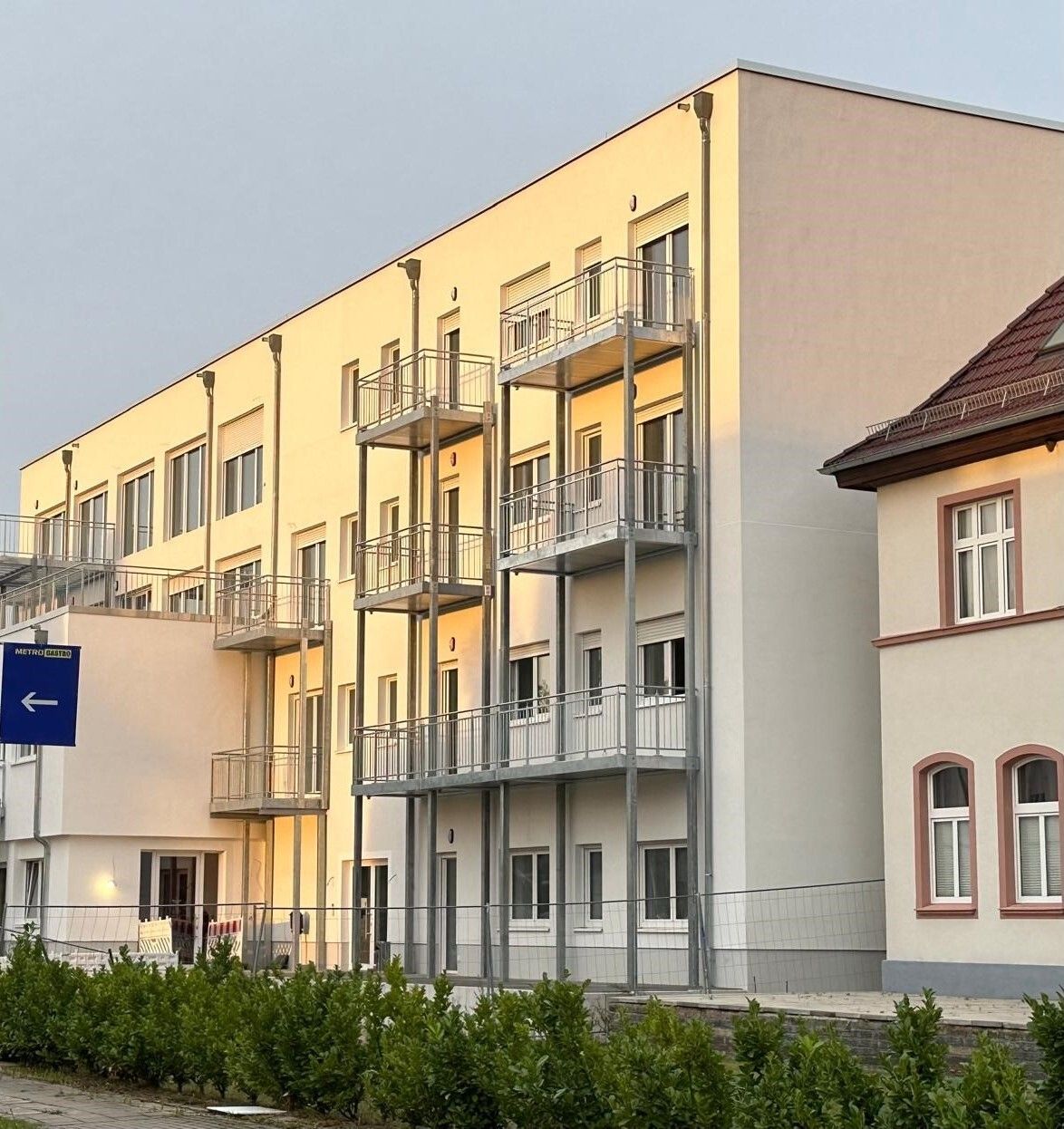 Außenansicht des Wohngebäudes
